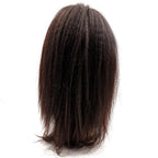 Kinky Straight Mono Lace Front PU Medical Wig SALE - Private Label