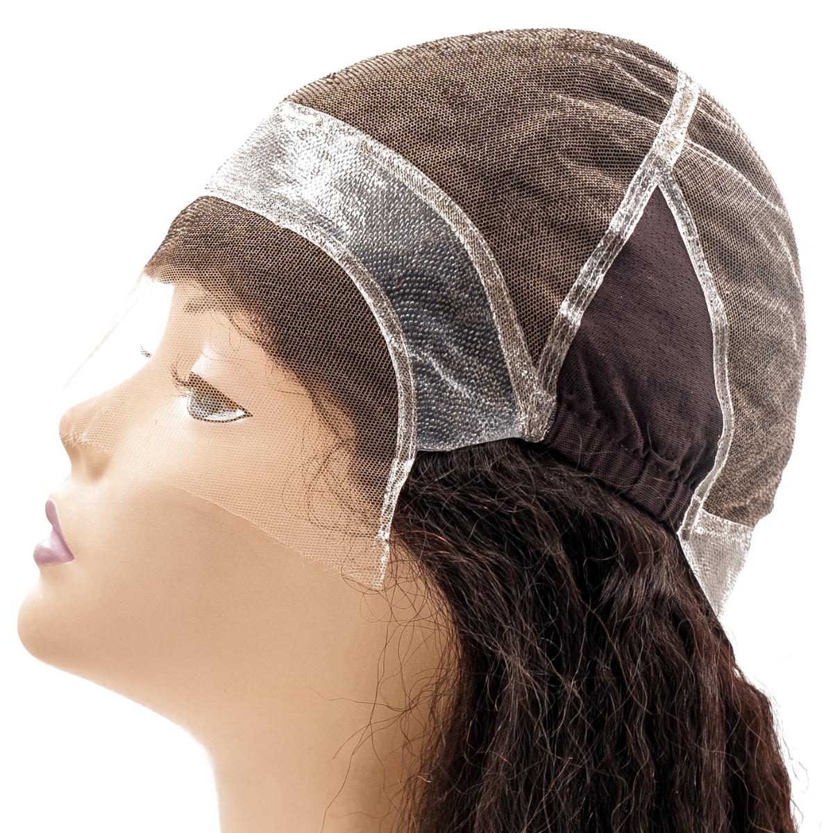 Kinky Straight Mono Lace Front PU Medical Wig SALE - Private Label