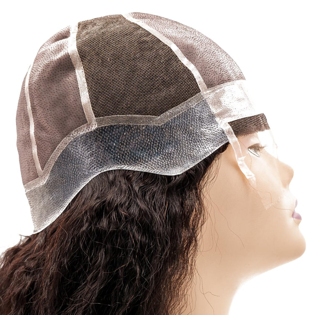 Kinky Straight Silicone Skin Medical Wig SALE - Private Label