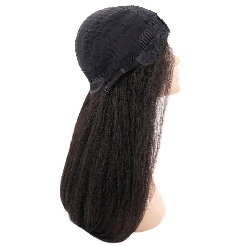 Kinky Straight U Part 100% Human Hair Wig - Private Label