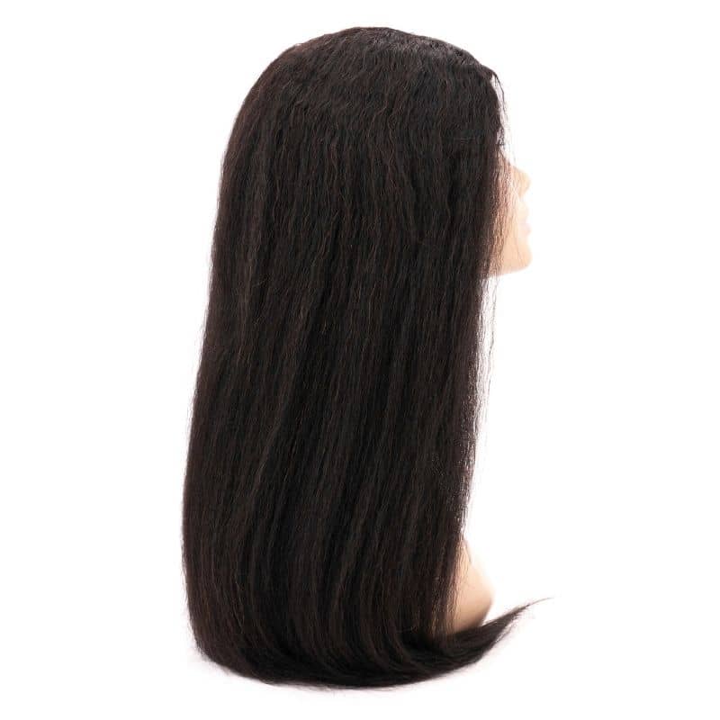 Side of kinky straight u part wig