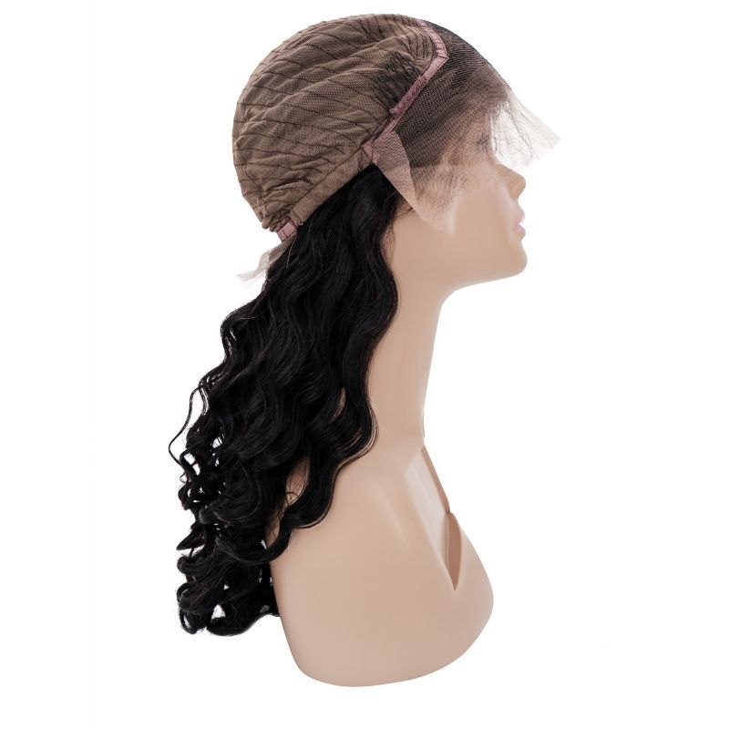 Loose Wave 13x4 Transparent Lace Front Human Hair Wig - Private Label