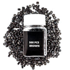 Brown Micro Beads 5x3x3 mm (500 Pieces) - Private Label