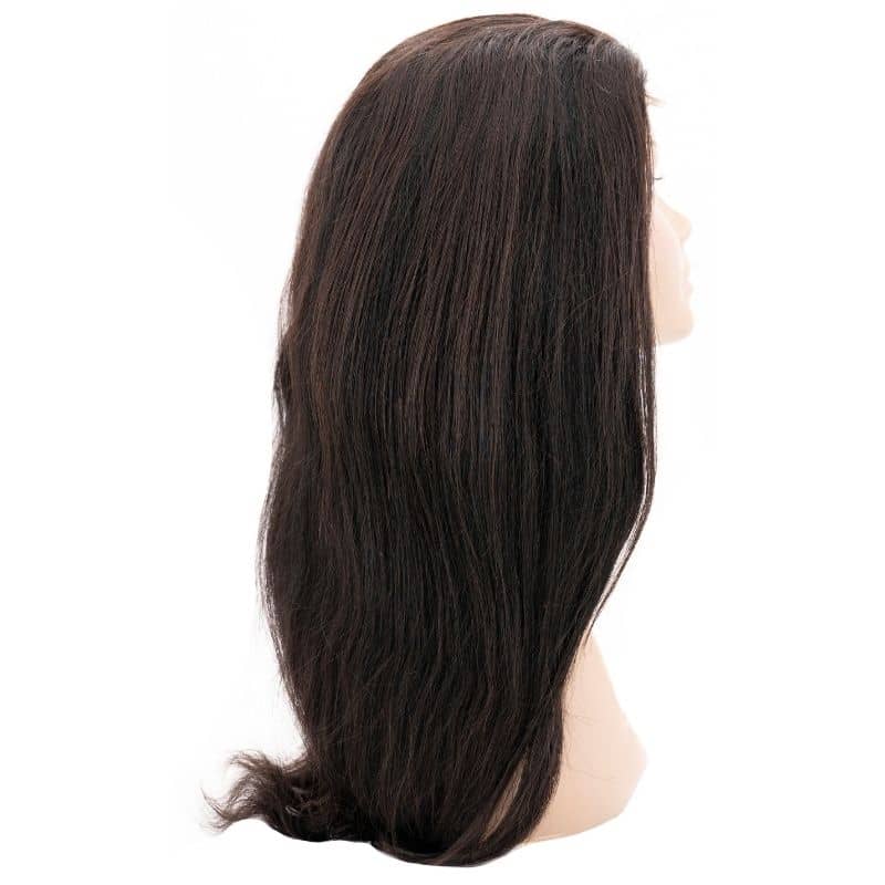 Straight 4x4 Transparent Lace 100% Human Hair Closure Wig - Private Label