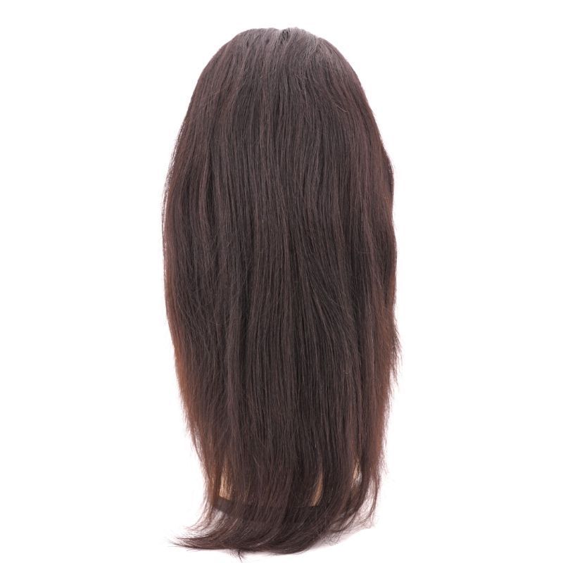 Straight full lace wig back