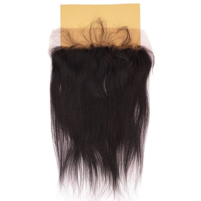 Malaysian Straight Lace Frontal On Tan Background