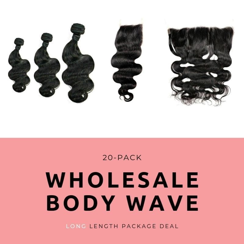 Brazilian Body Wave Long Length wholesale Package Deal