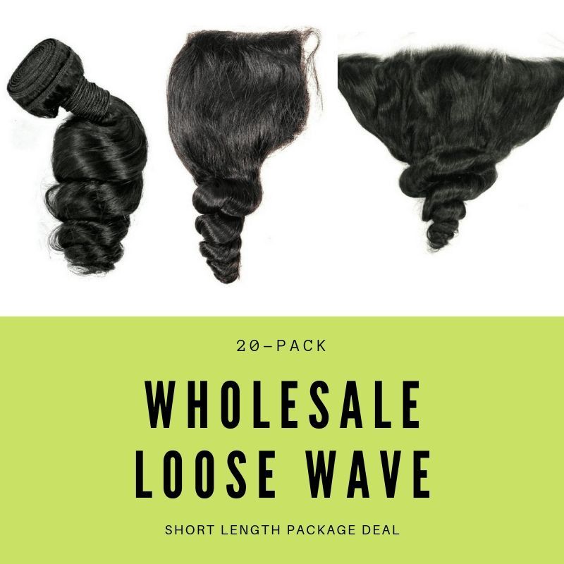 wholesale Loose Wave Short Length Package Deal